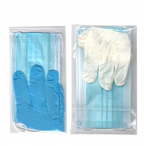 Набор масок 1. Перчатки в индивидуальной упаковке. Перчатки одноразовые в индивидуальной упаковке. Набор перчатки и маски. Упаковка масок и перчаток.